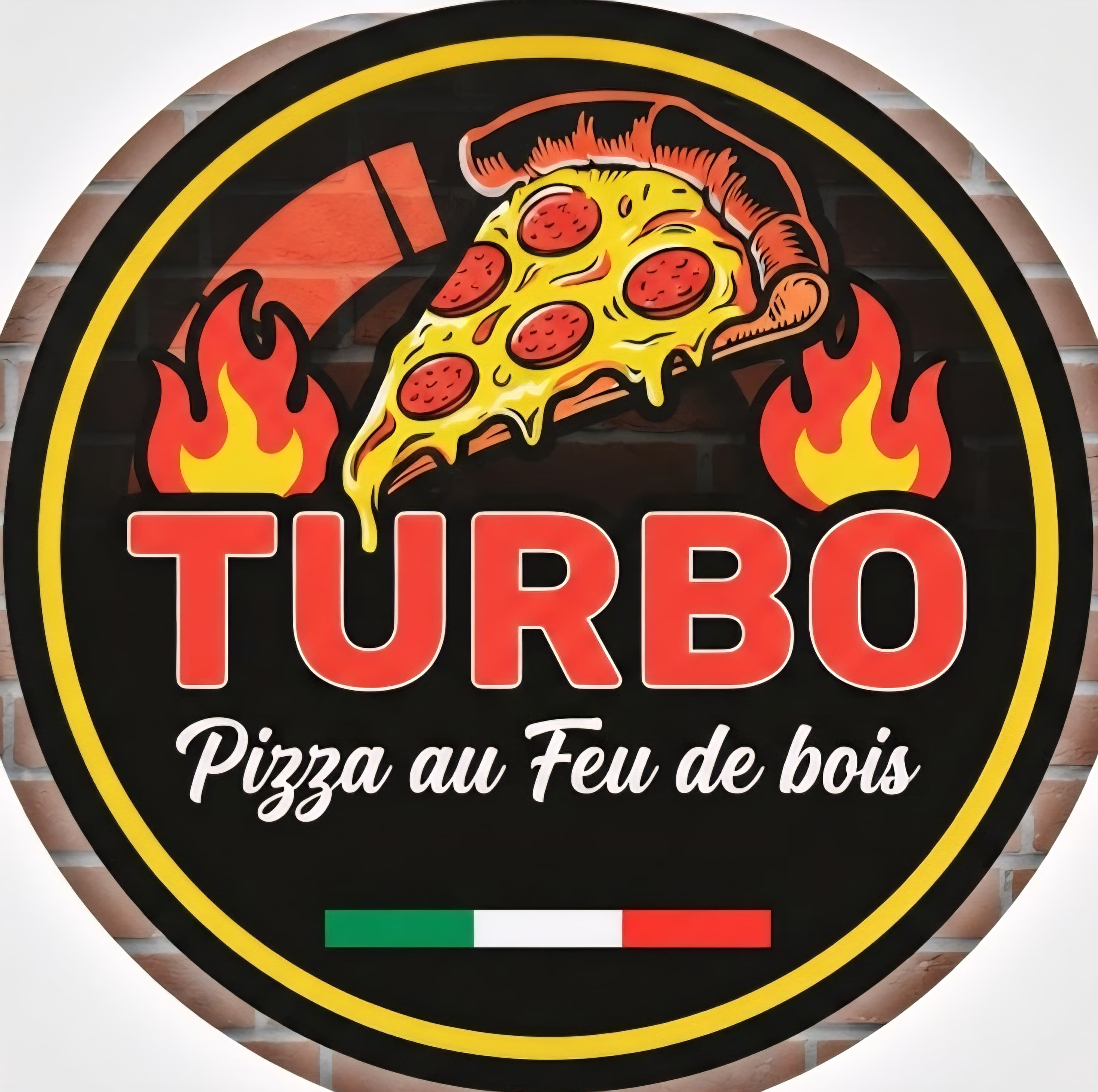 Logo Turbo Pizza
